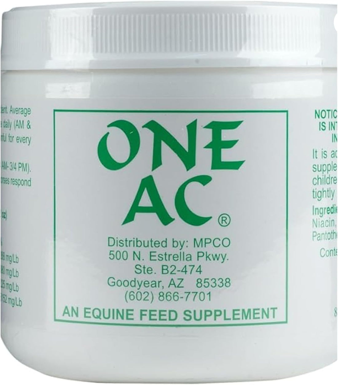 MPCO ONE AC Supplement (200gm)