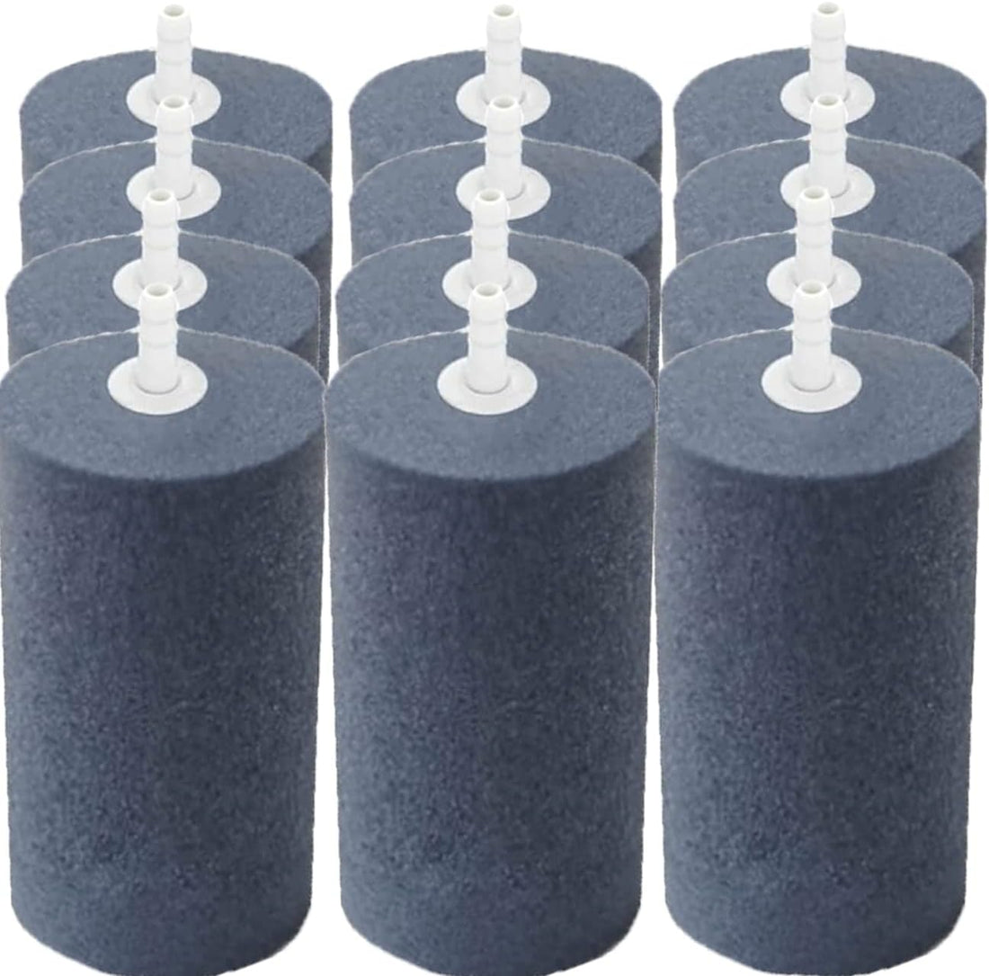 4x2 Inch Large Cylinder Air Stone Aquarium Hydroponics Bubble Diffuser