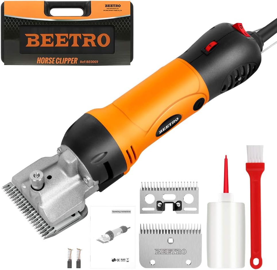 BEETRO 500W Electric Professional Horse Shears