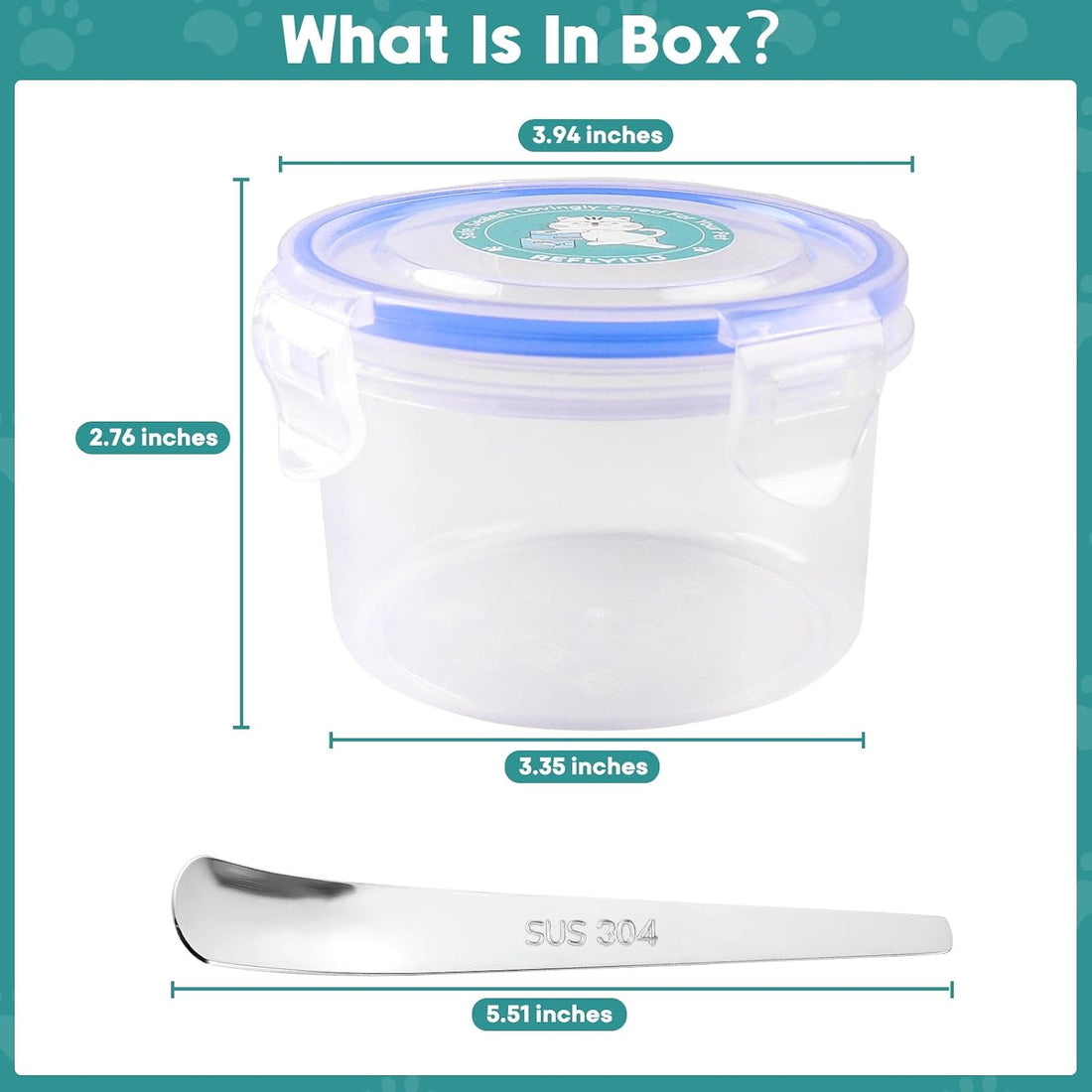 REFLYING Canned Cat Food Storage Lids Reusable Airtight Can Cover
