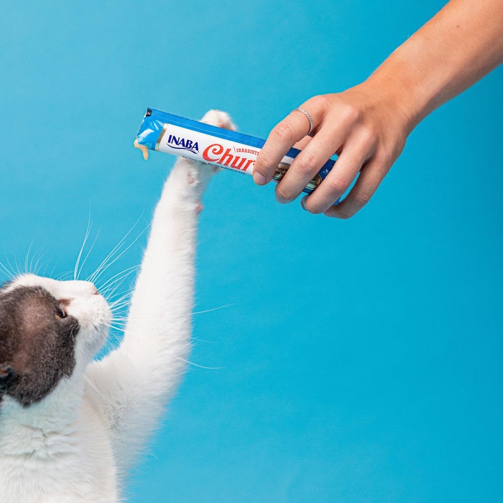 INABA Churu Lickable Purée Natural Cat Treats - Tuna Recipe