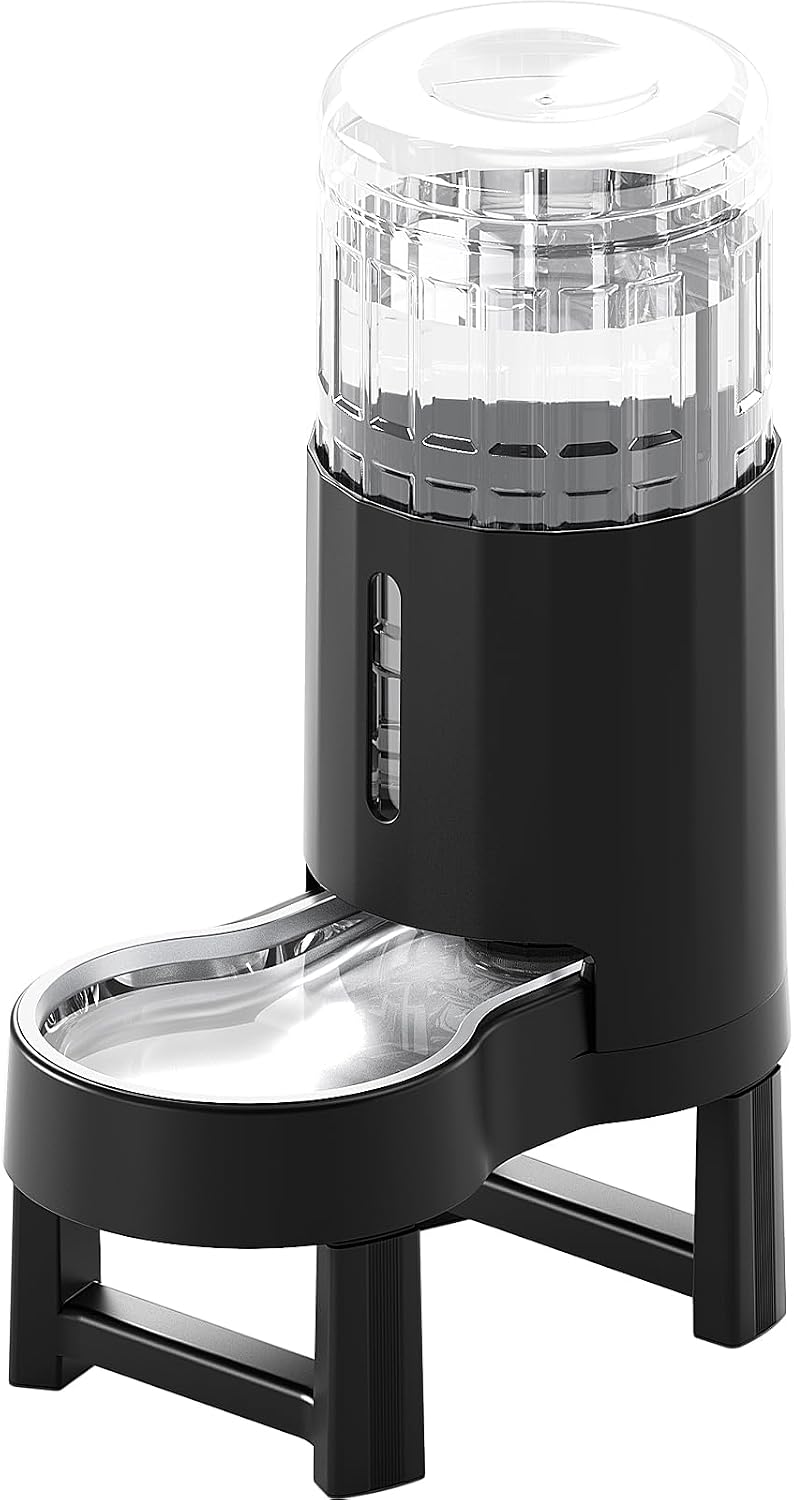 CZPET Gravity Dog Water Bowl Dispenser, Wider Mouth