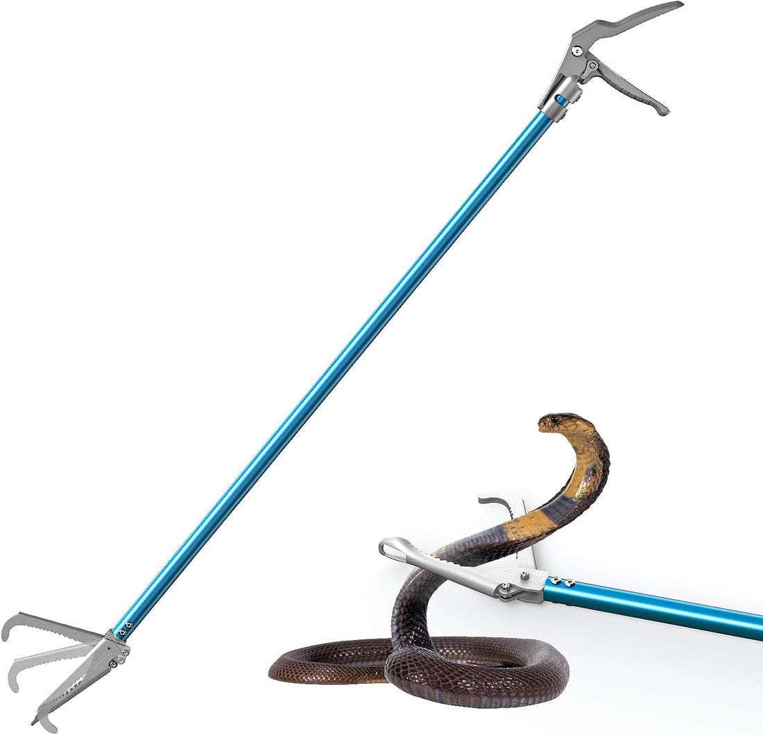 G2 47.2-inch Professional All-Aluminum Alloy Snake Tong Reptile