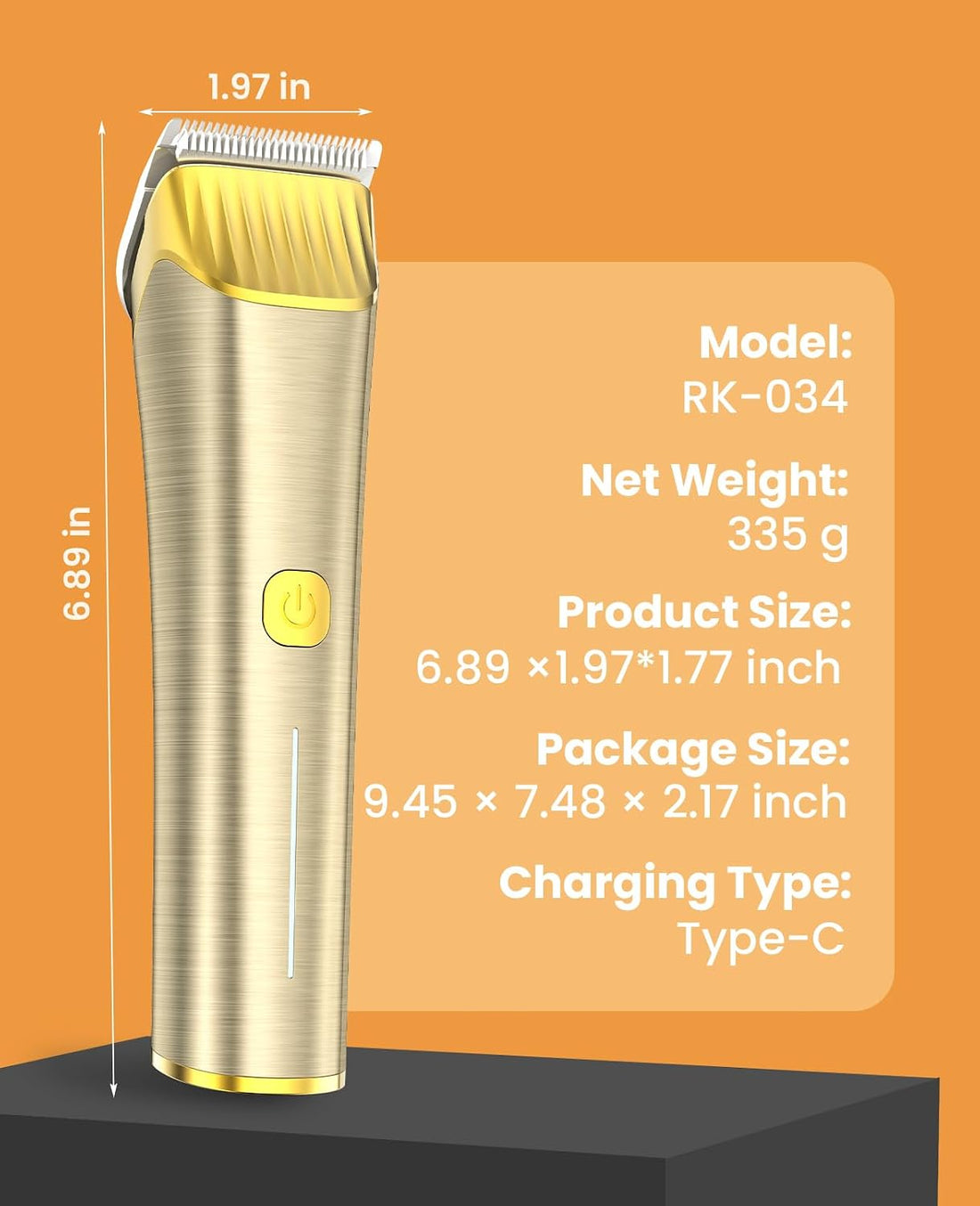 oneisall Cordless Horse Clippers for Horse Grooming RK 034