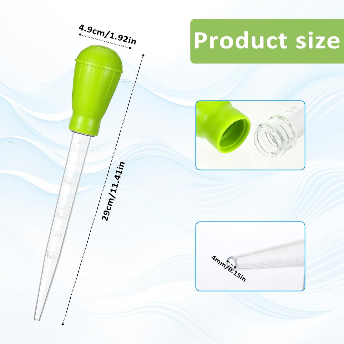 Aquarium Cleaning Dropper, 30ml Aquarium Clean Pipette Dropper