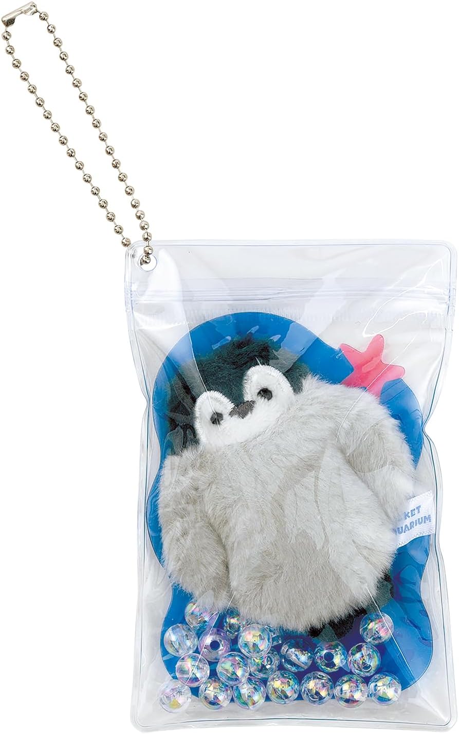 Ribuha Ao 47901-20 Mascot Charm, Pocket Aquarium, Crab, Cute