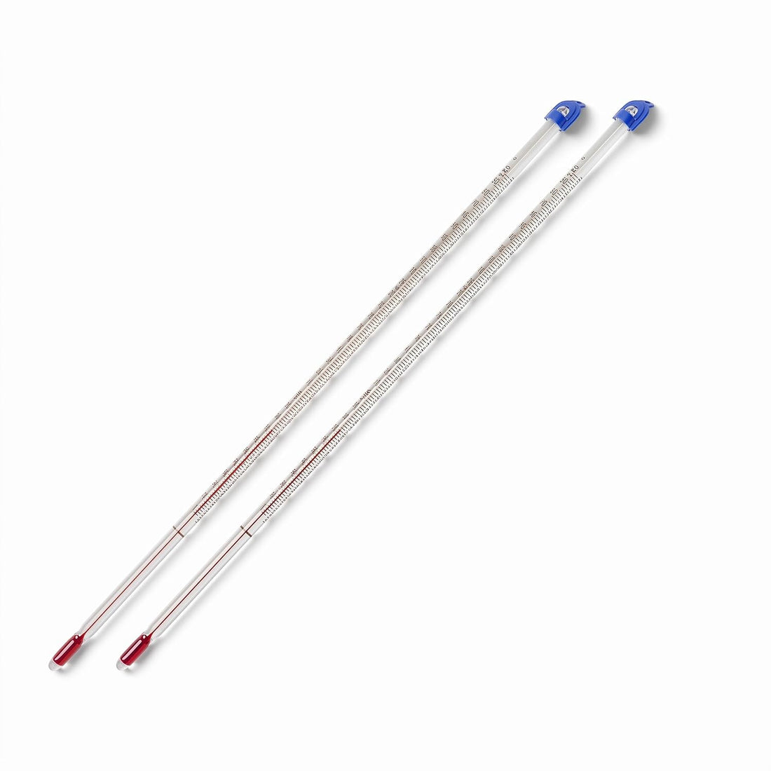 United Scientific Red Spirit-Filled Thermometer, Analog Display
