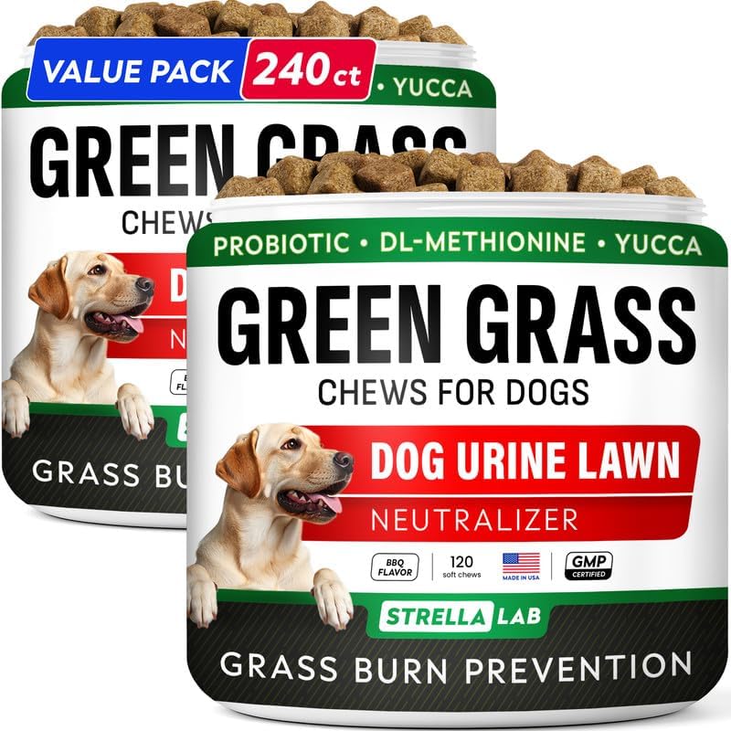 STRELLALAB No Poo Chews for Dogs