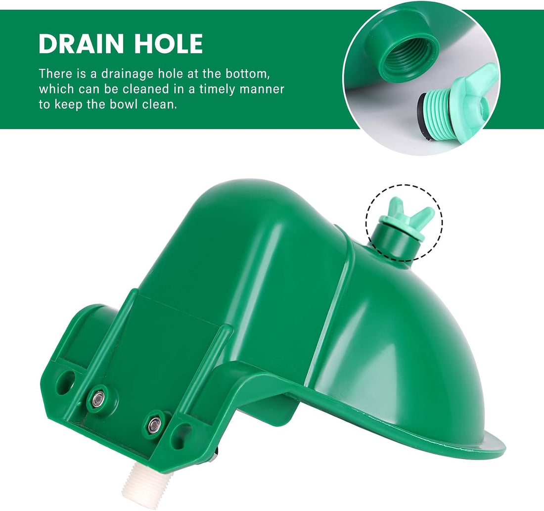 Goat Waterer, Livestock Waterer for Sheep Dog Piglet Calf Horse Farm