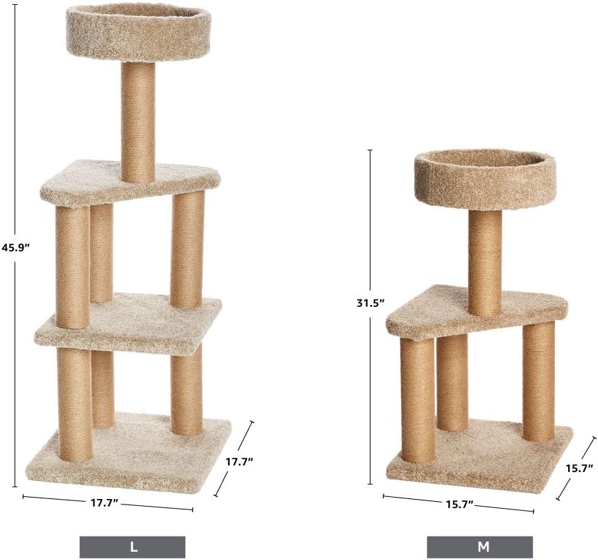 Cat Tree Tower - Multi-Level Climbing Activity Center for Indoor Cats