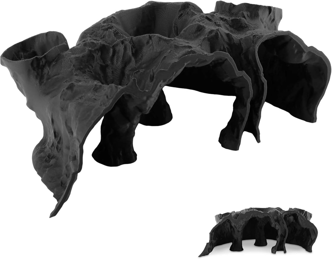 Sand Aquarium Cave for Fish Tank, 3D Printed Fish Hideout Tunnel