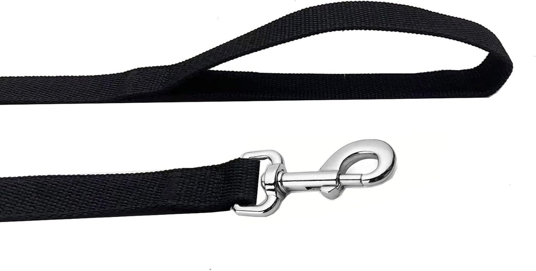Strong Nylon Dog Leash, 5 FT Long Dog Leashes for Medium Large Dogs
