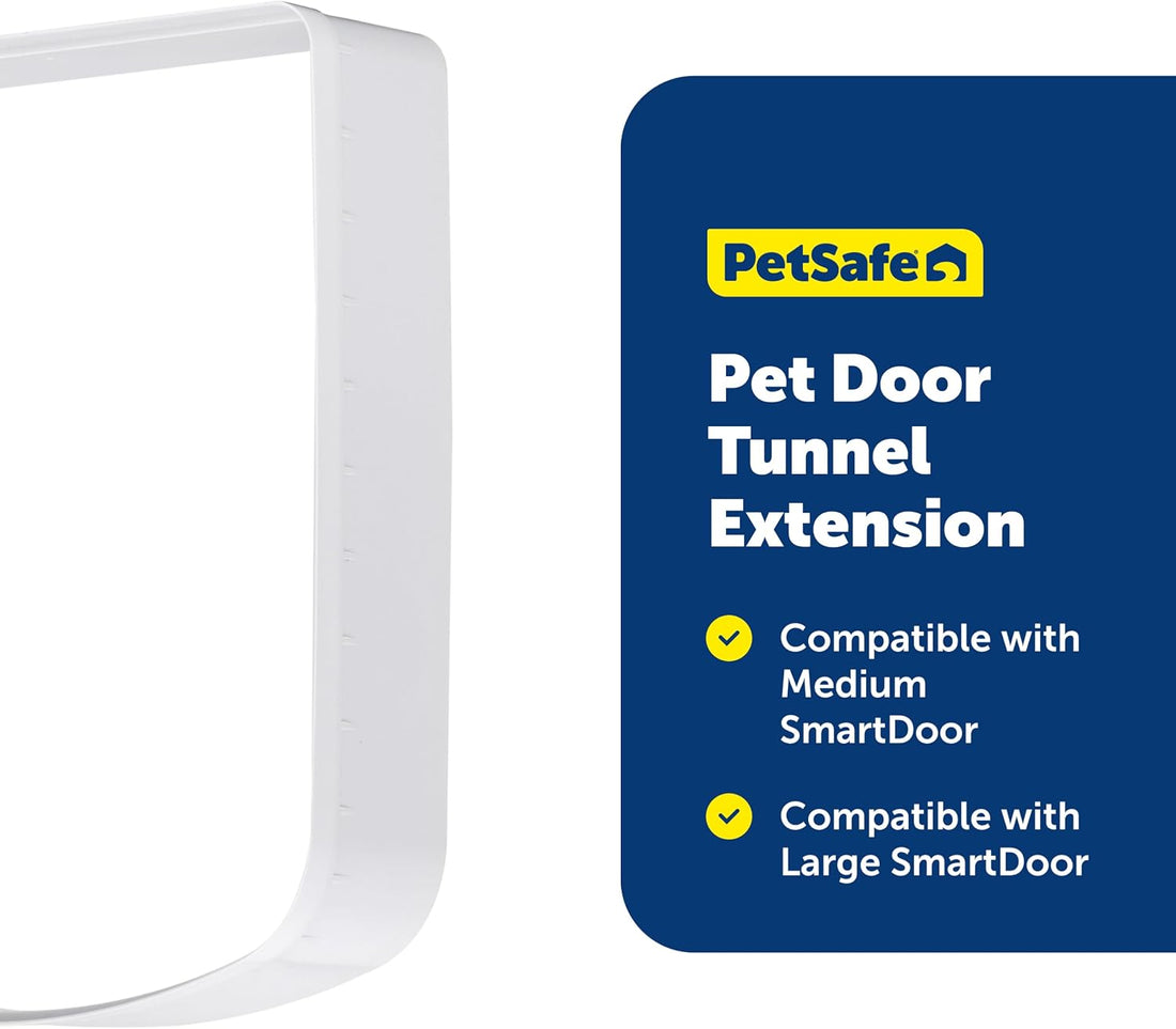 PetSafe SmartDoor Pet Door Tunnel Extension, Medium, ZAC19-17244