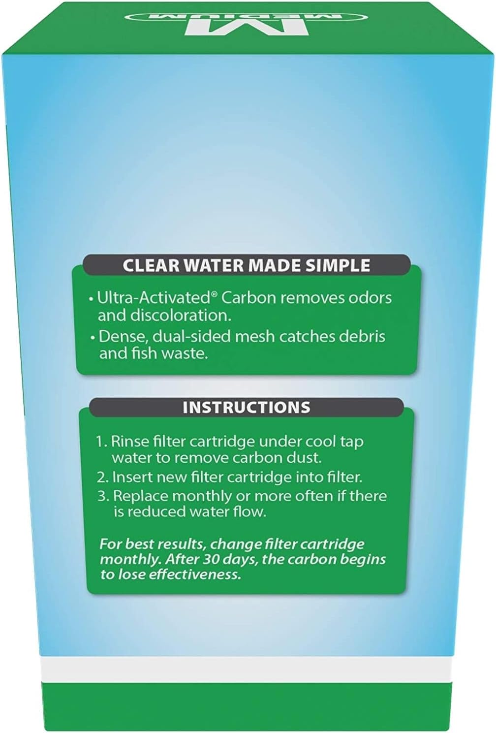 Tetra Whisper Bio-Bag Medium Filter Cartridges for Aquariums, 3 Count