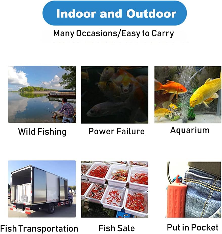 Aquarium Air Pump Mini USB Fish Tank Oxygen Air Pump 1W