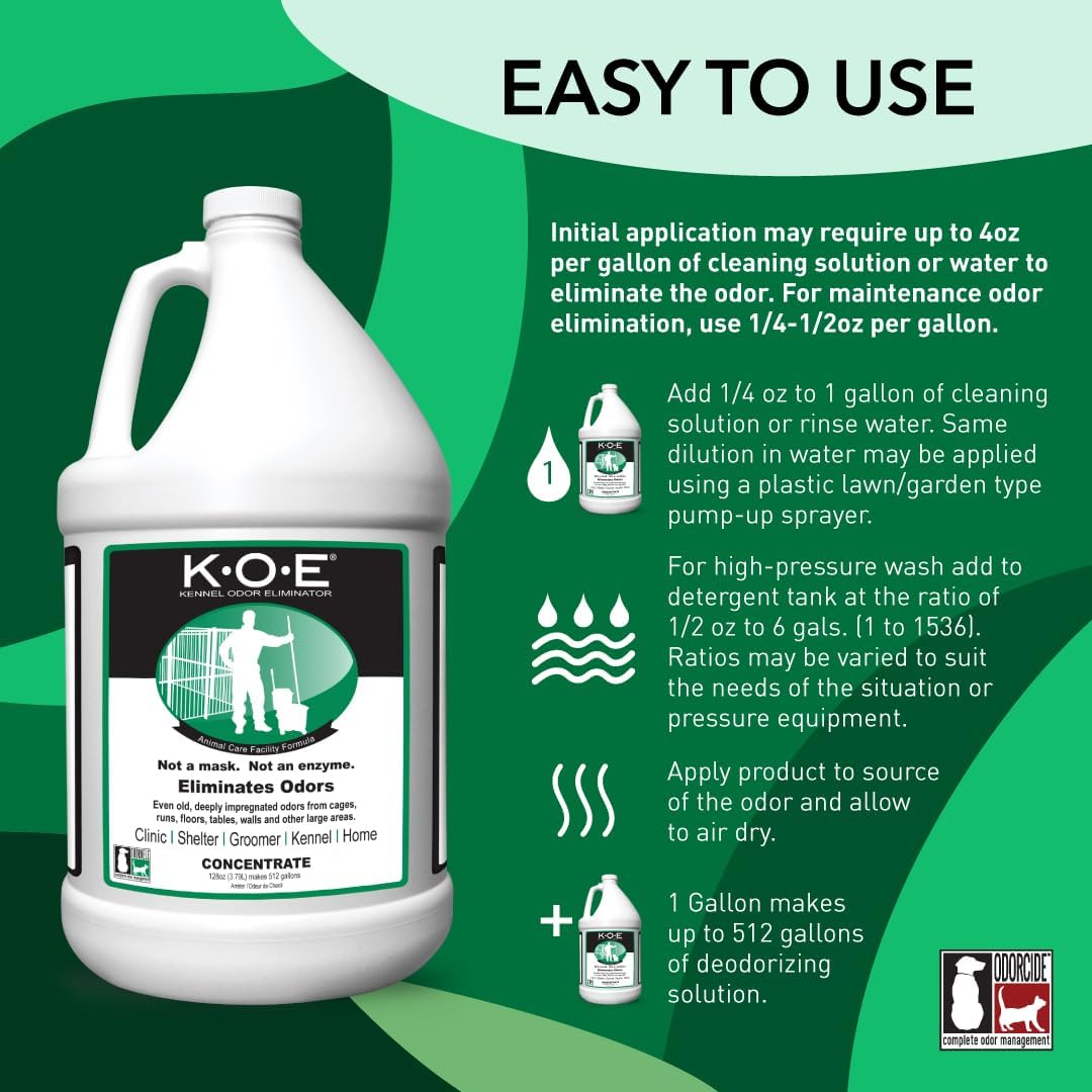 Odorcide K.O.E. Kennel Odor Eliminator