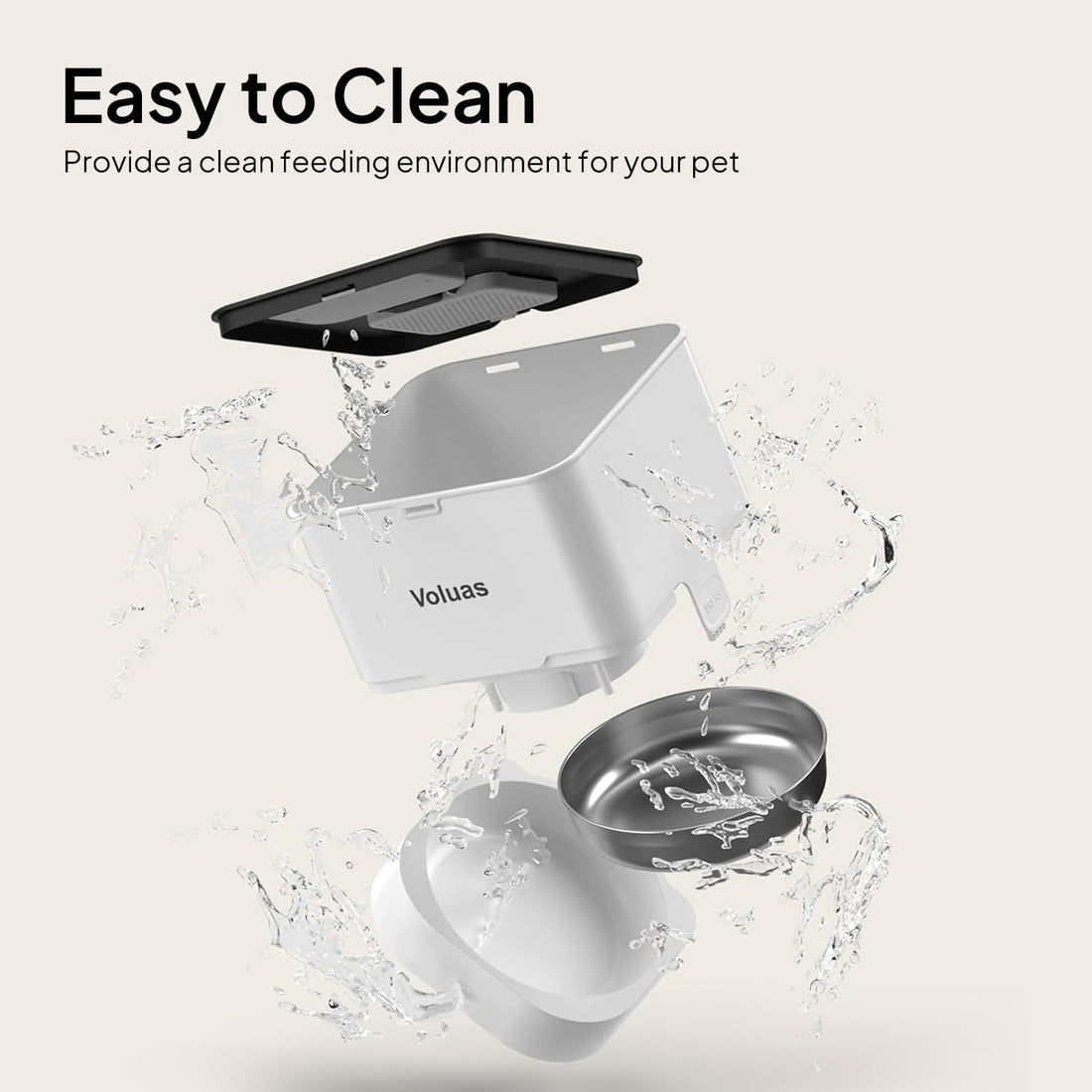 VOLUAS Automatic Cat Feeders