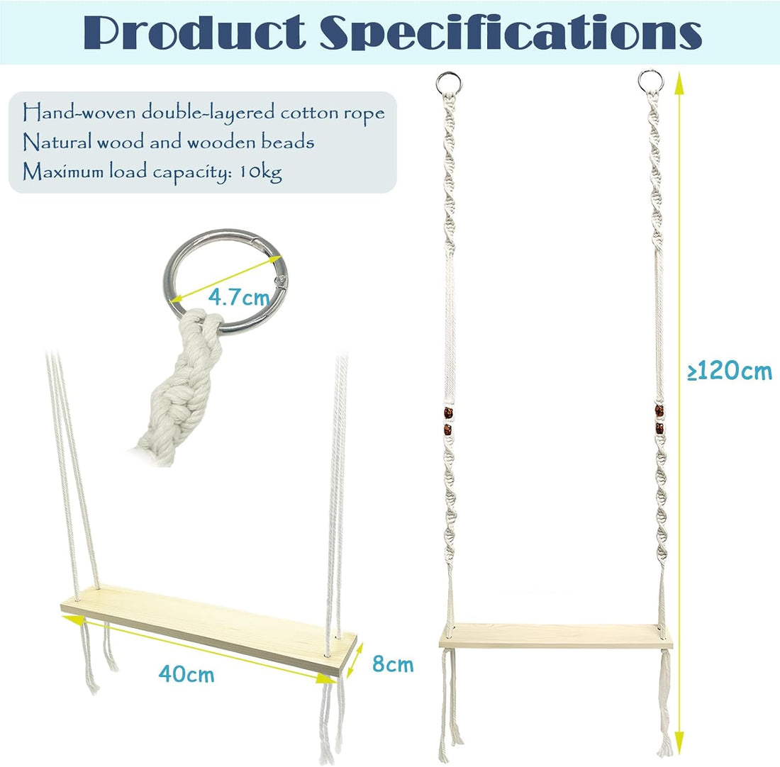 HahaMagic Chicken Swing Toy for Large Chicken Coop