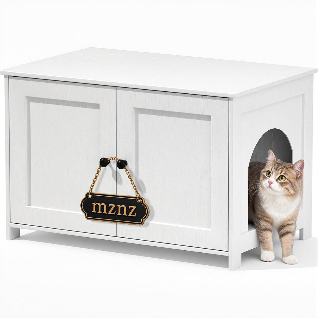 Hidden Cat Litter Box Enclosure Furniture