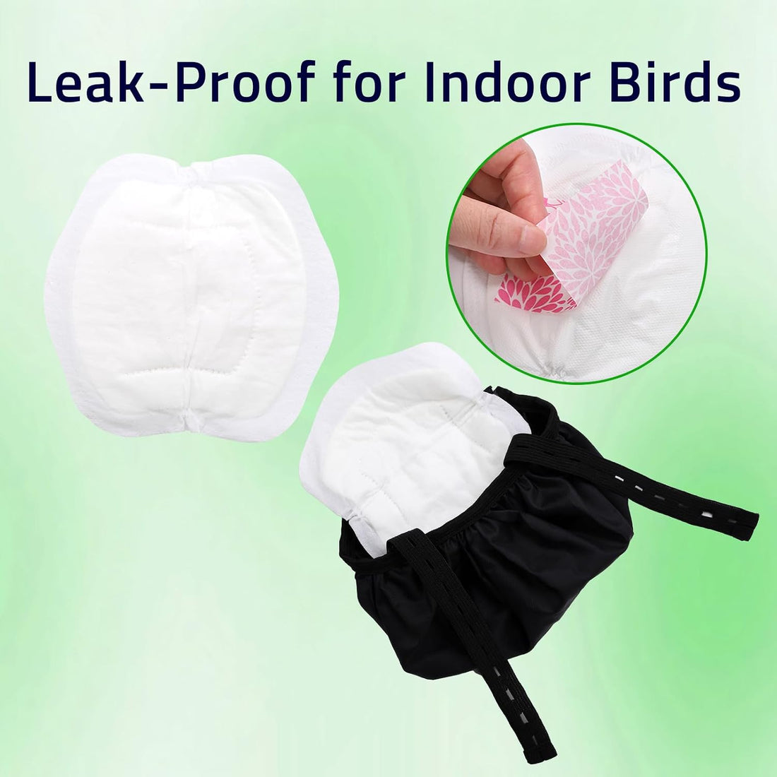 Adjustable Chicken Harness Diaper