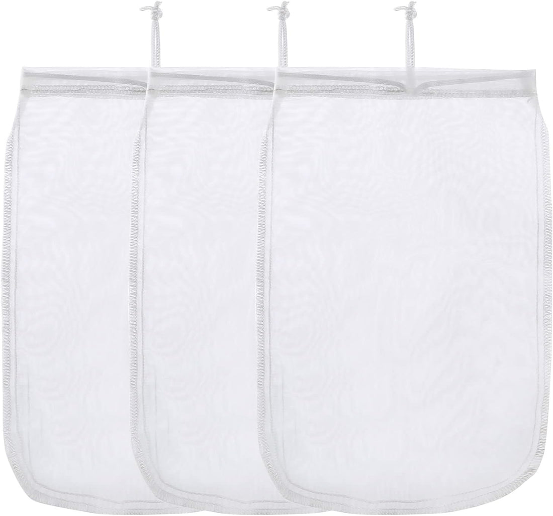 ALEGI Aquarium Extra Fine Media Filter Bag 7.5"*3.6" 3 Pack