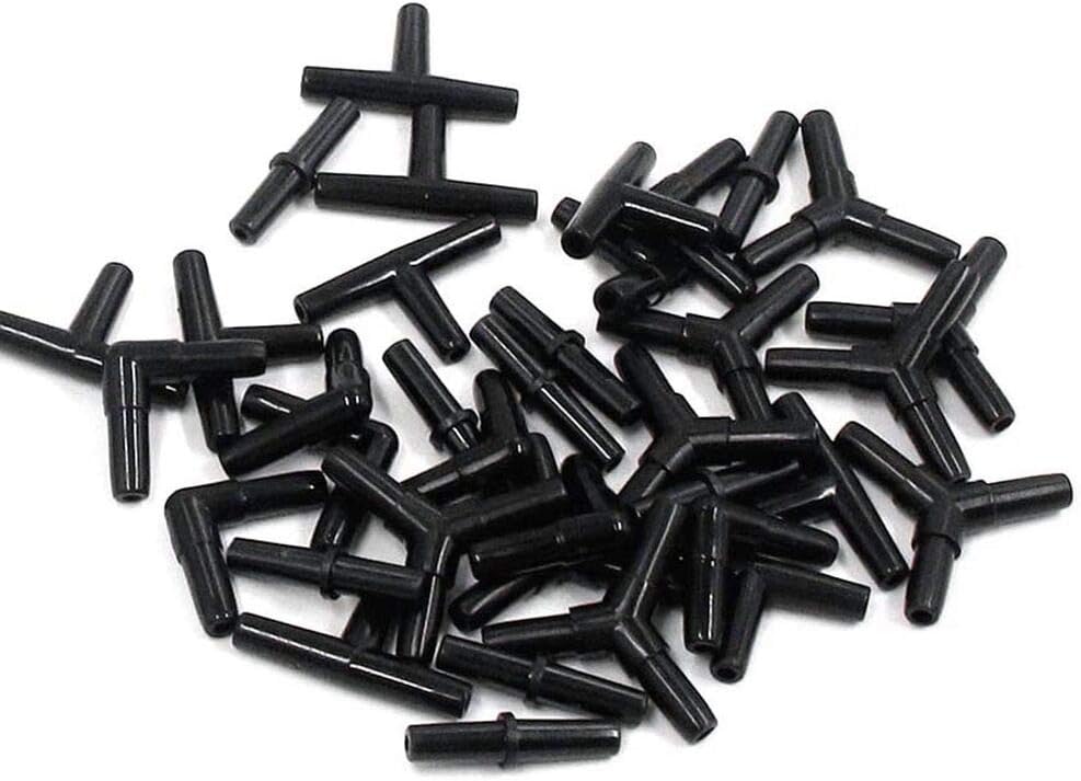 Aquarium Airline Tubing Connectors I T L Y 40pcs Fish Tank Air Tube