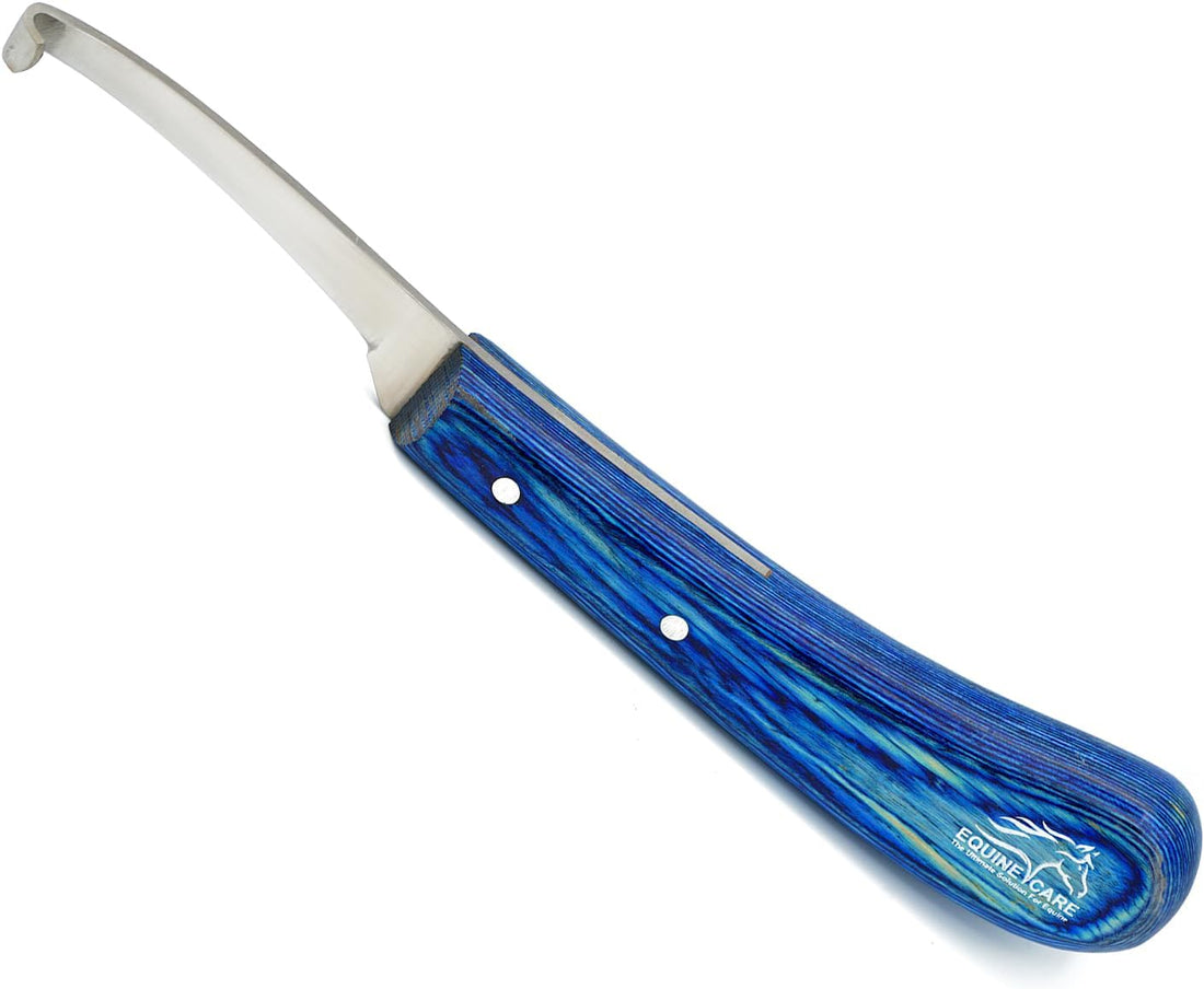 Equine Care Right-Handed Narrow Farrier Hoof Knife, Horses, Ponies