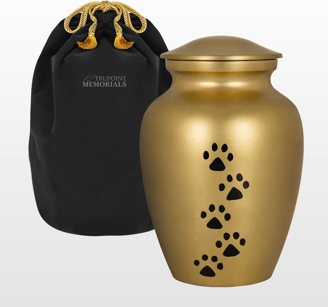 Trupoint Memorials Pet Urn for Dogs and Cats Ashes
