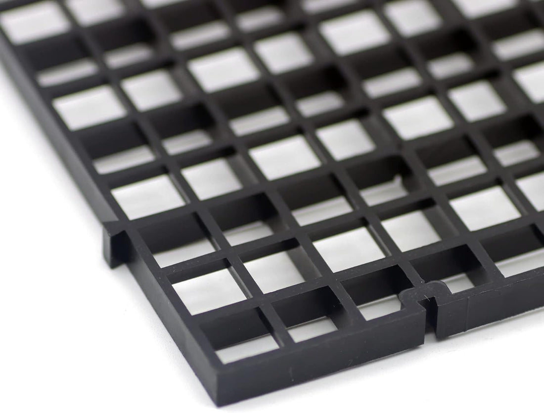 ALEGI Aquarium Plastic Grid Divider Tray Egg Crate, 2 Pcs L