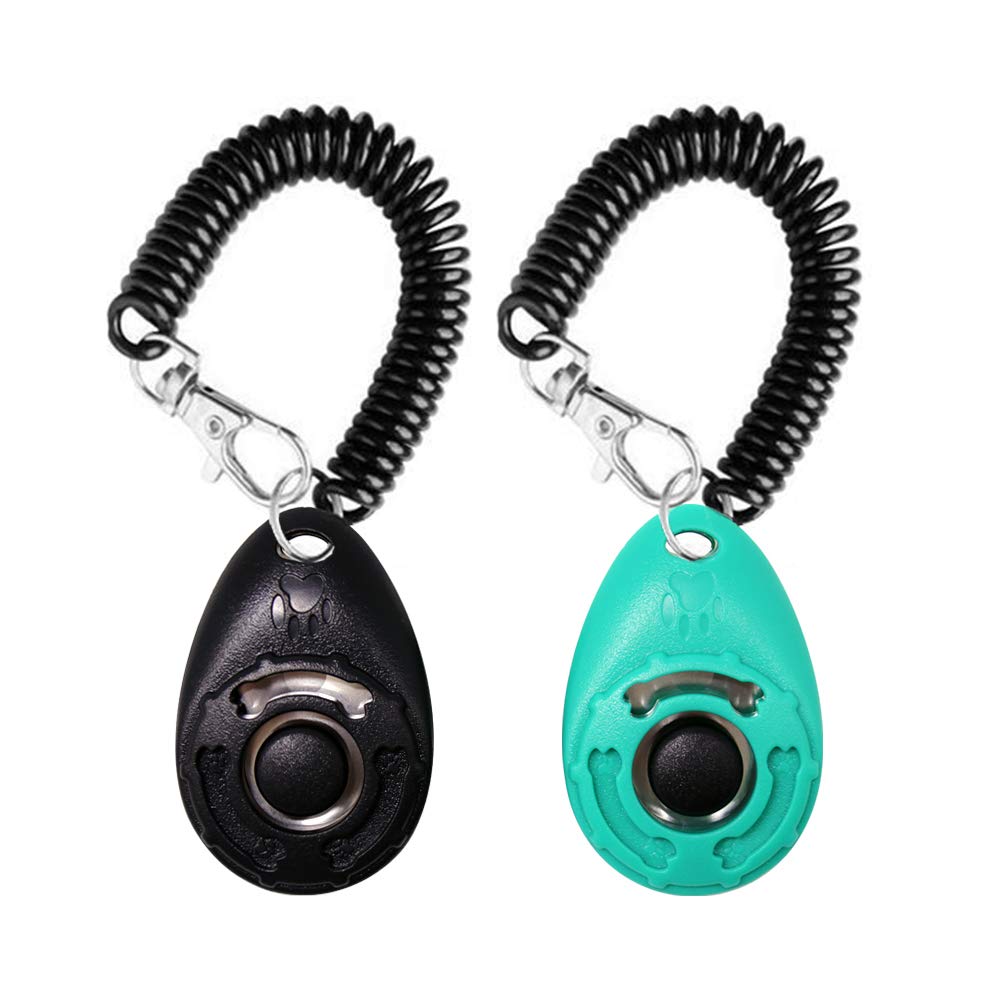 OYEFLY Dog Training Clicker with Wrist Strap Durable Lightweight Easy