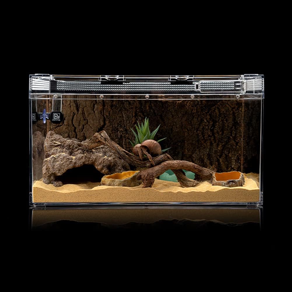 Reptile Hide Bearded Dragon Cave Hideouts Habitat Décor for Snake