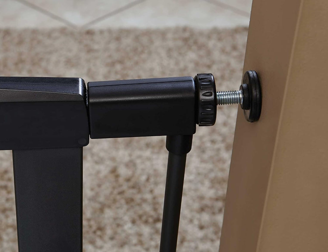 MidWest Homes for Pets 39-Inch High Walk-Thru Pressure Mounted Steel