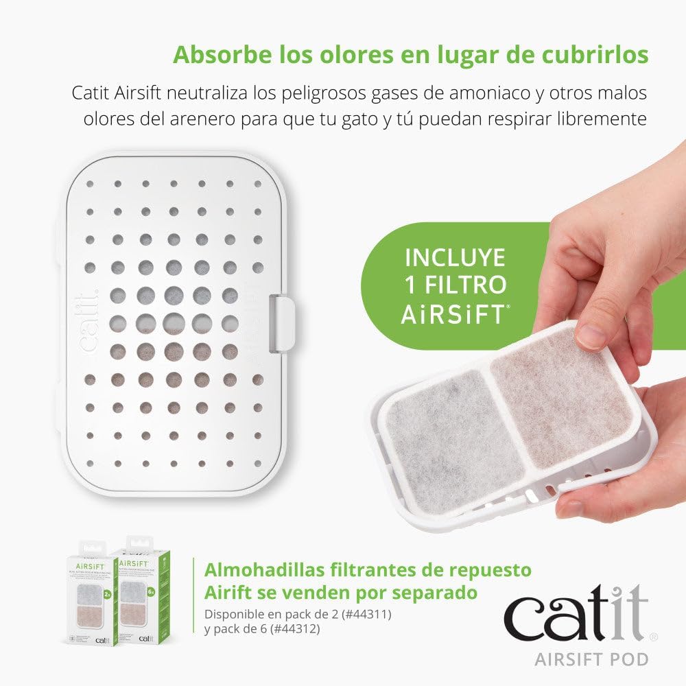 Catit Airsift Dual Action Air Purifier Pad