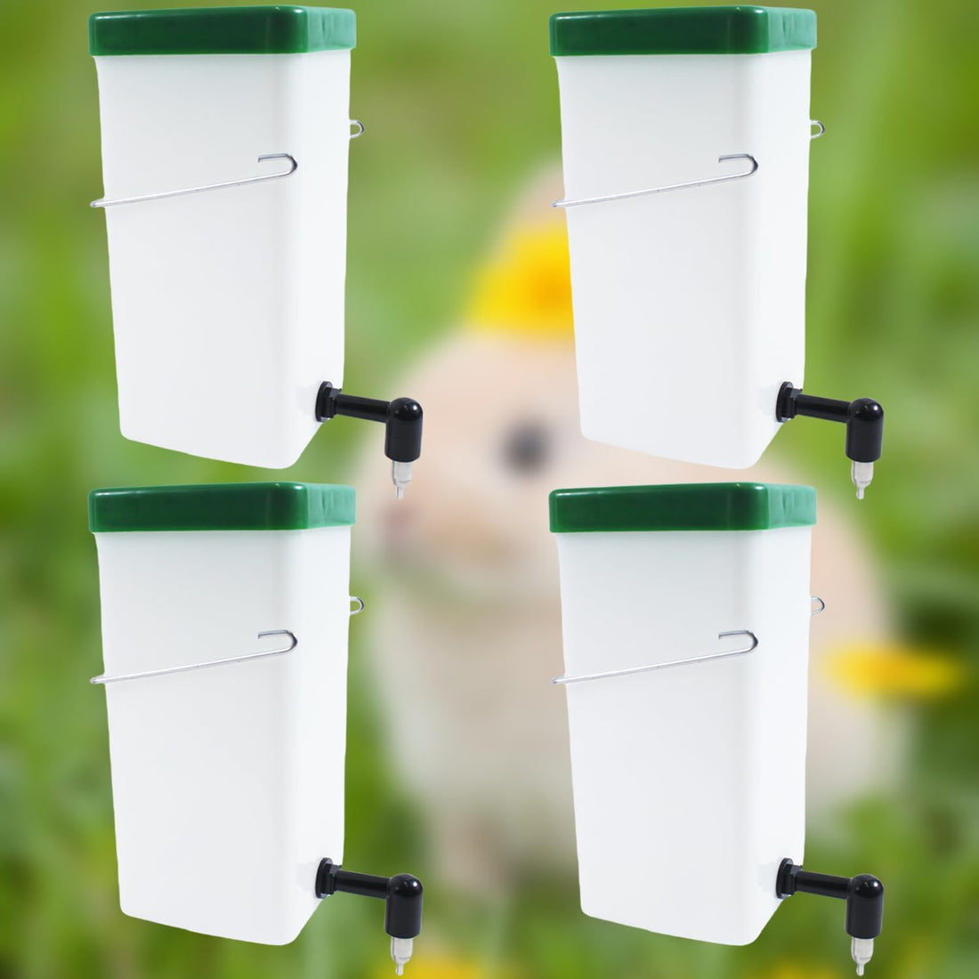 4Pack Rabbit Water Bottle for Cage