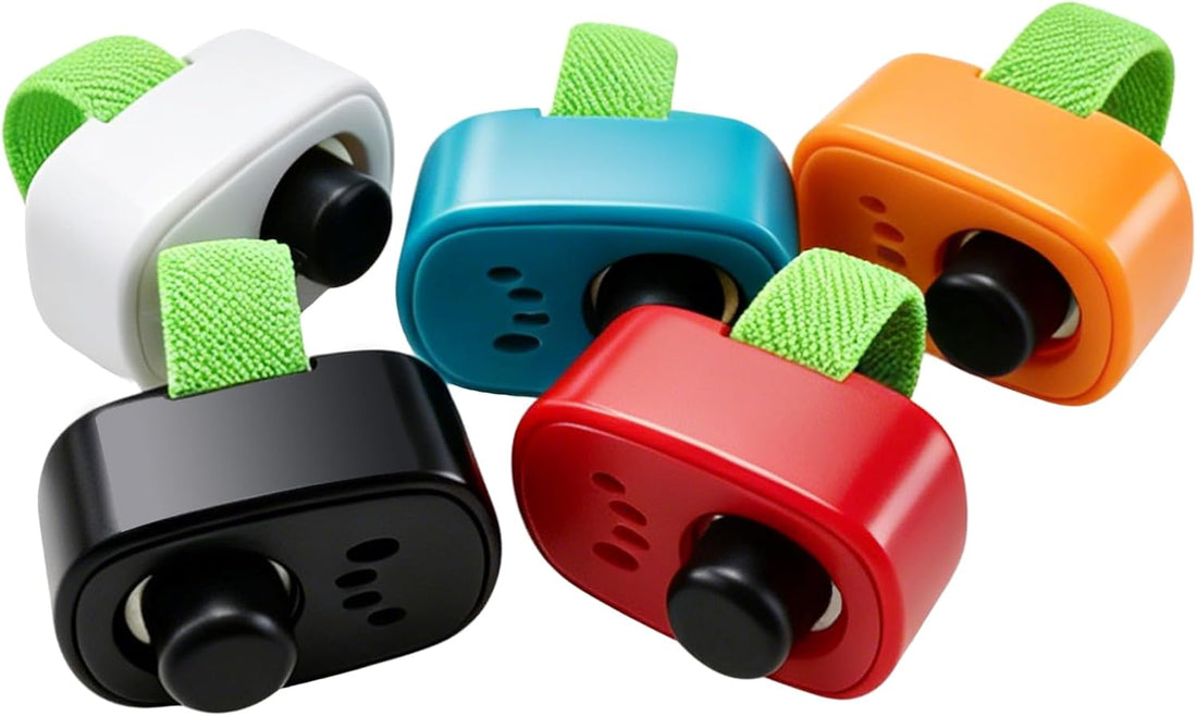 Ruconla Dog Clicker with Finger Ring 5 Pack