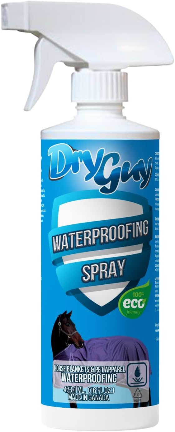 Horse Blankets & Pet Apparel Waterproofing Spray