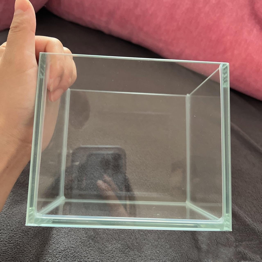 AWXZOM Small Nano Tall Rimless Tank, Glass Fish Tank, Betta Tank