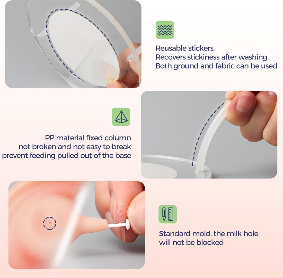 200ml Silicone Multi-Pet Milk Feeder with 4 Nipples