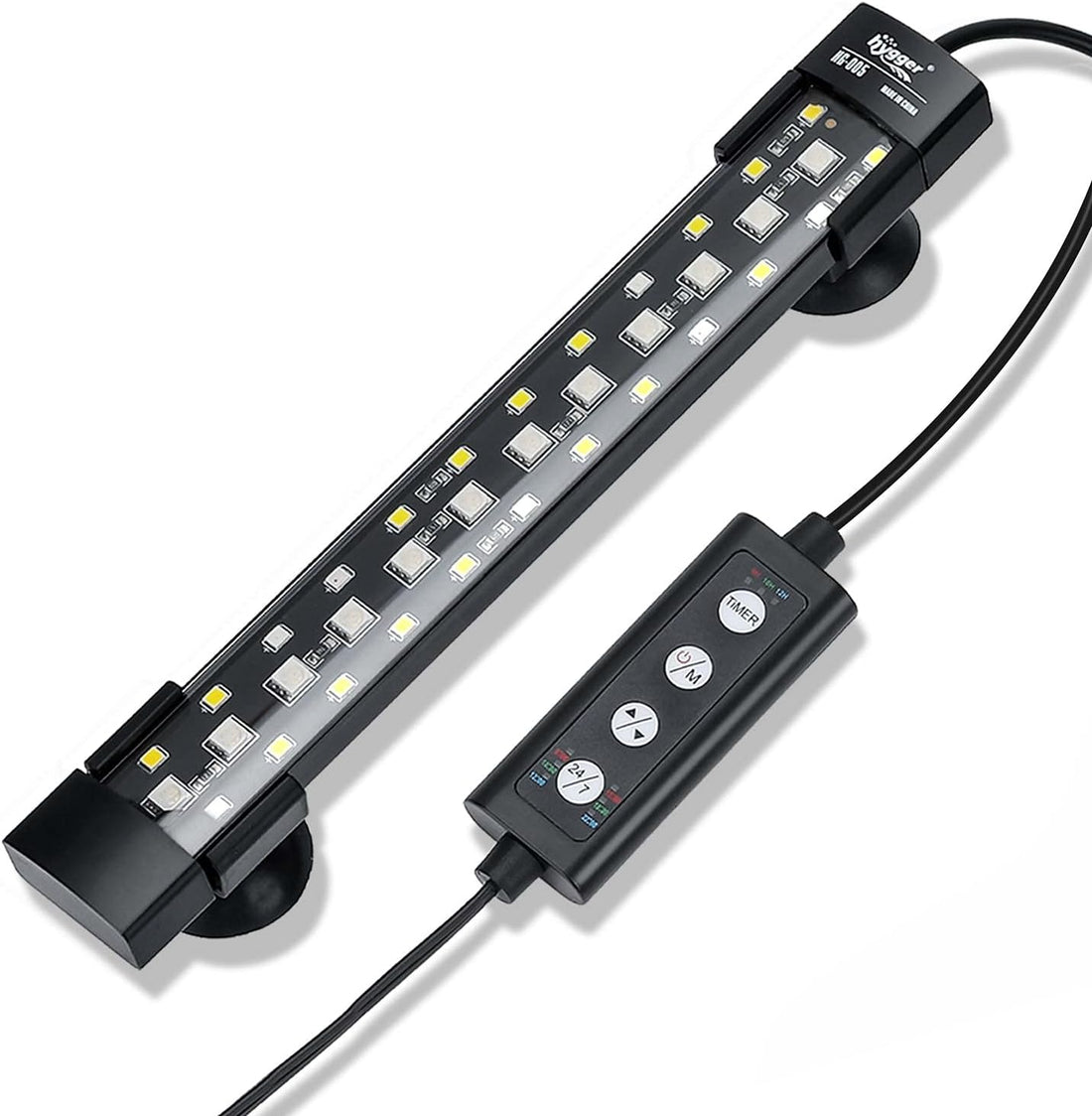 hygger 24/7 Mode Submersible Aquarium LED Light
