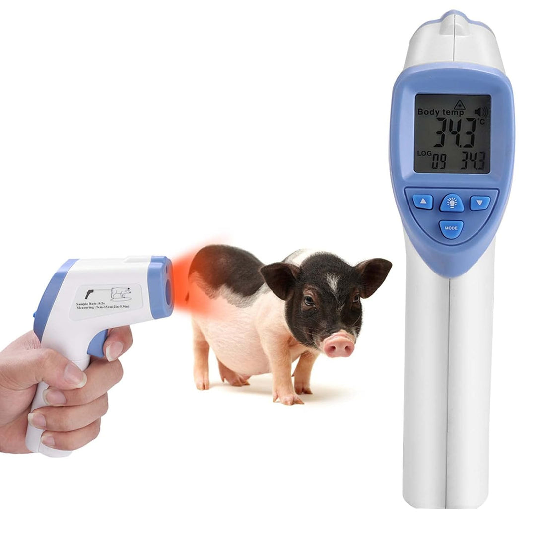 Veterinary Thermometer, Fast Digital 0.1° Accuracy Veterinary