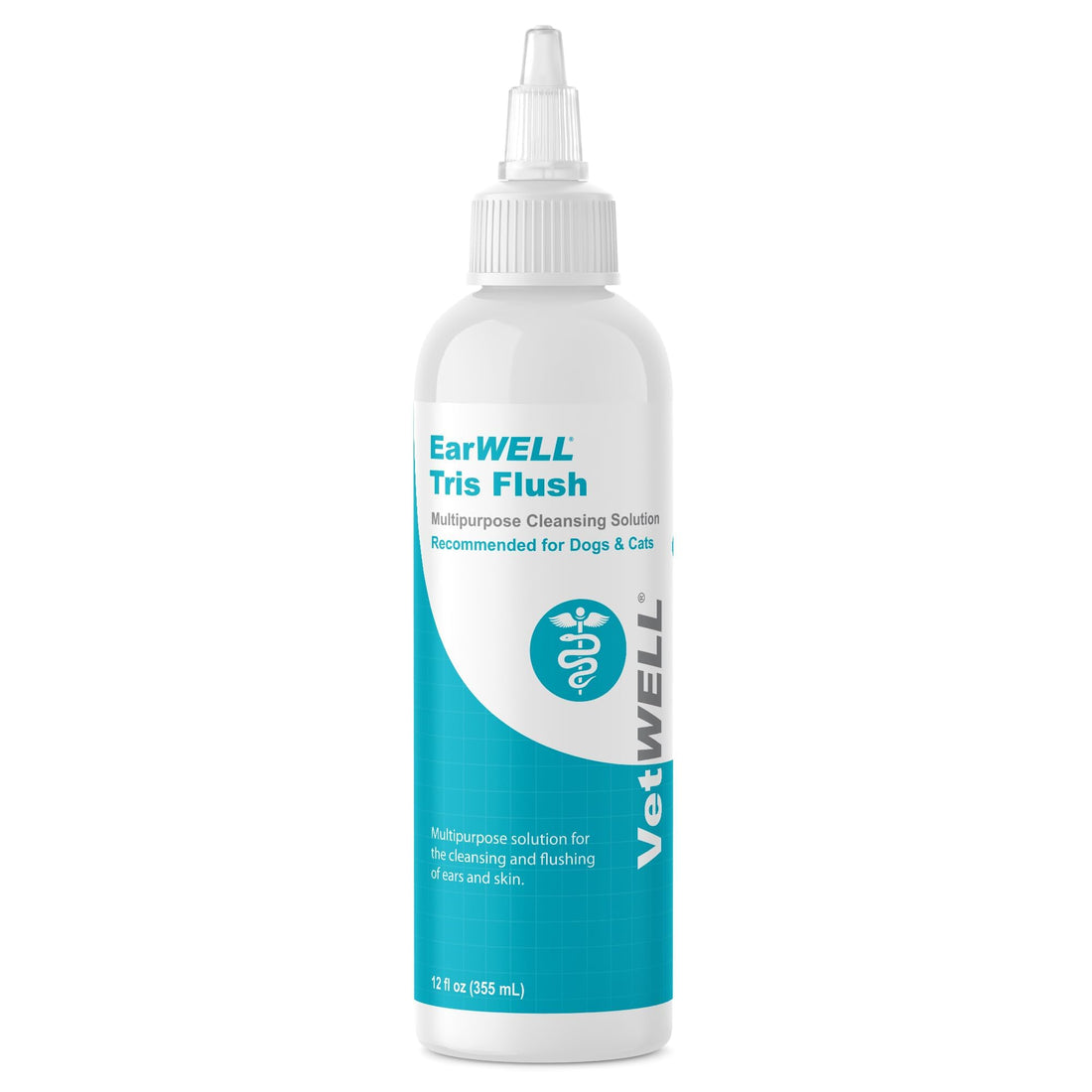 VetWELL Dog Ear Cleaner Solution & Infection Treatment for Dogs & Cats