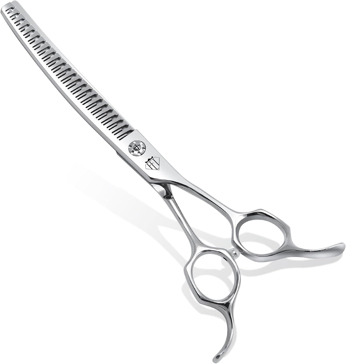 Professional Curved Thinning Scissors for Dog Grooming