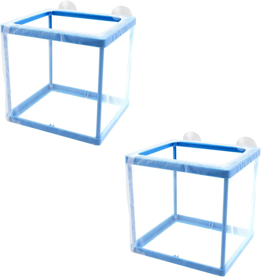 AQUANEAT Fish Tank Breeder 2 pcs Large Mesh Net Fry Saver Aquarium