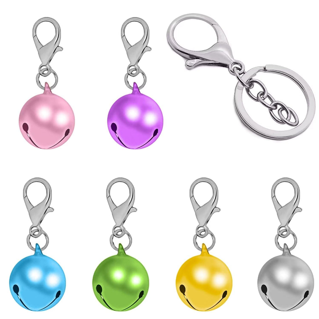 Aoche Pet Bells for Dog Cat Collar 6 pack,Charm Pet Pendant