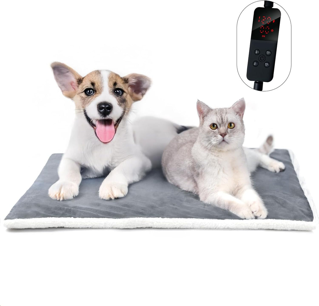 Rest-Eazzzy Pet Heating Pad for Cats,Waterproof,Anti-Bite Timer