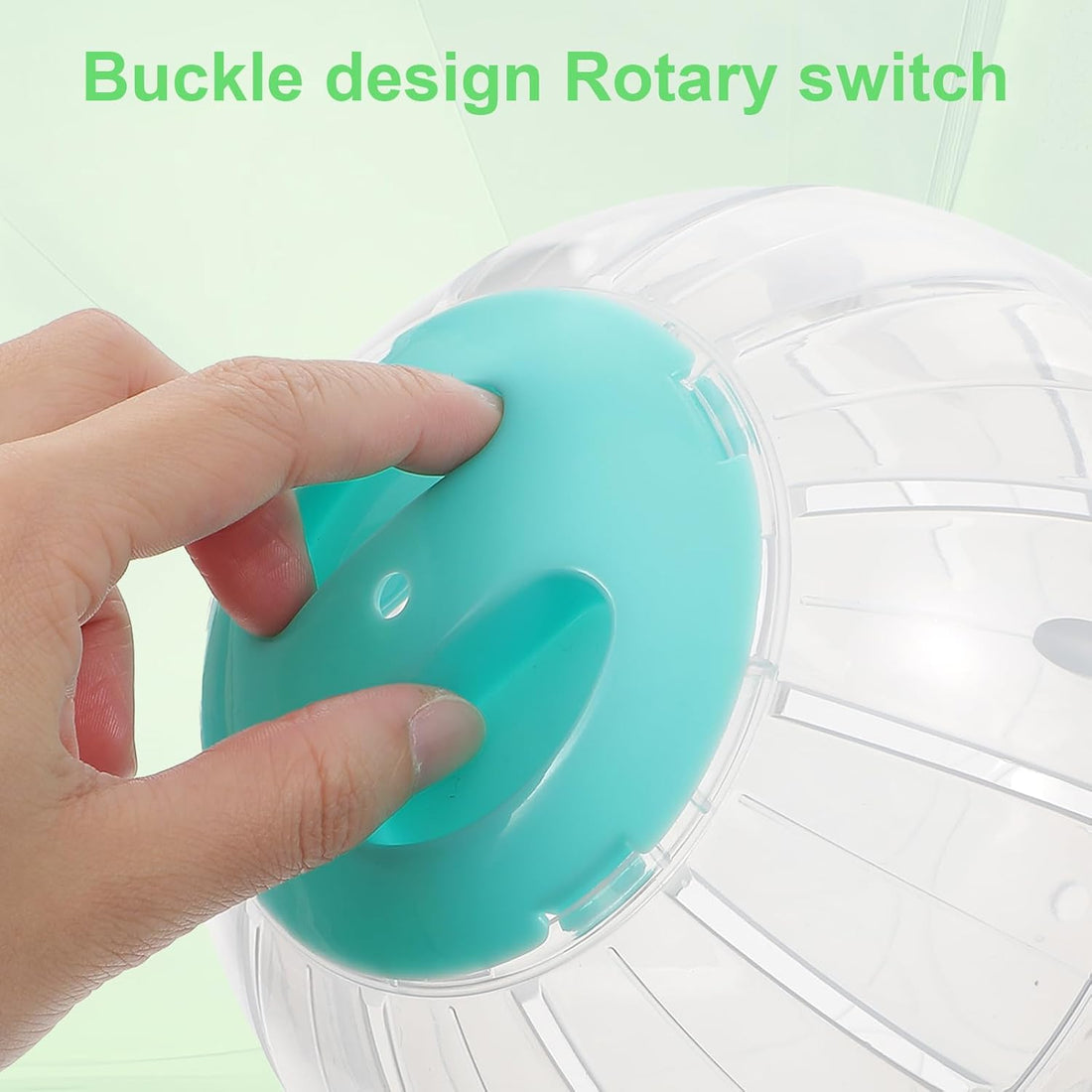 5.7 Inch Hamster Ball, Clear Hamster Exercise Ball Running Wheel