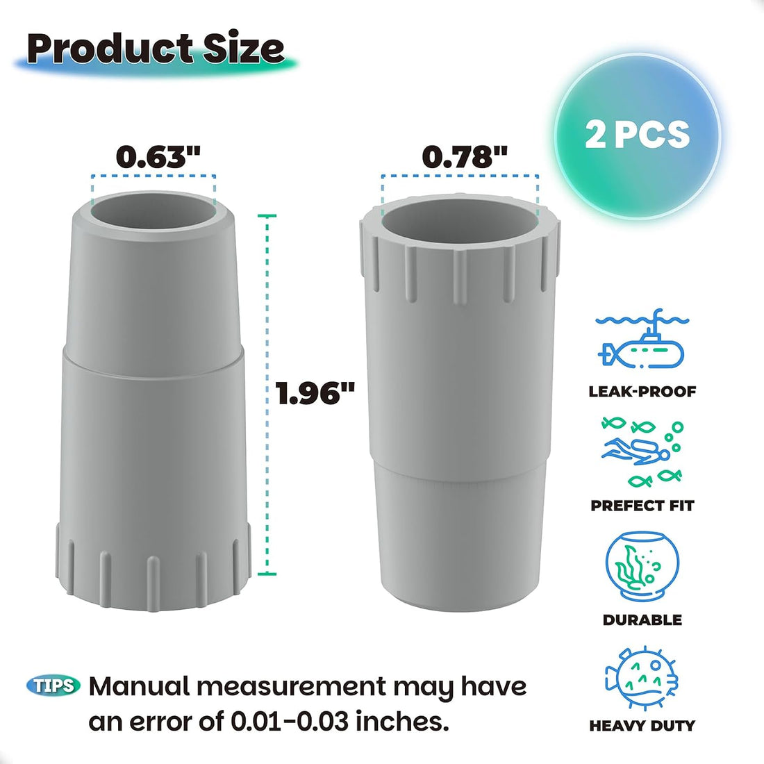 Rubber Adapter for Fluval 304 305 306 307 404 405 406 407 Canister