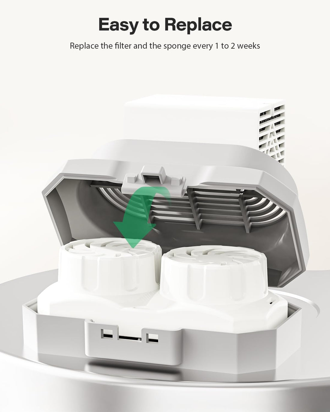 DIANU Official Cat Water Fountain Replacement Filters & Pre-Filter