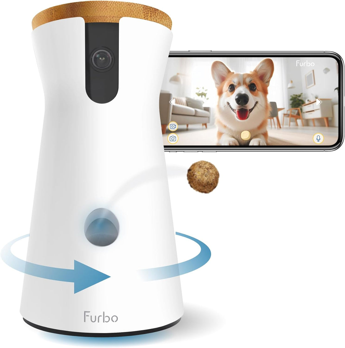 Furbo Mini 360° Pet Camera [Paid Plan Required to Activate]