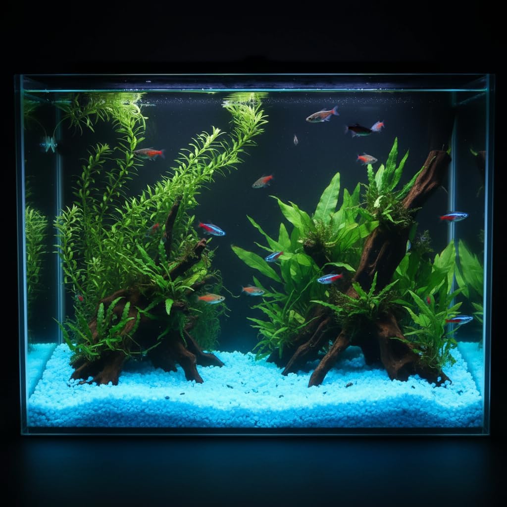 Shiny Stone Glow in The Dark Aquarium Gravel Sand